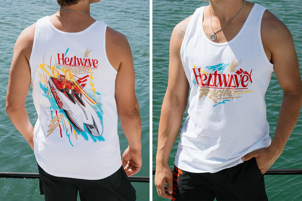 Heat Wave Offshore Tank Top - White - Image 2