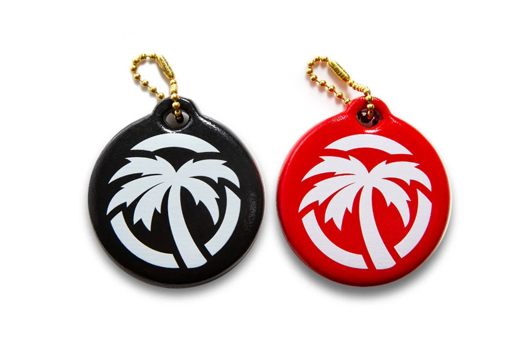 Palm Icon Foam Keychain