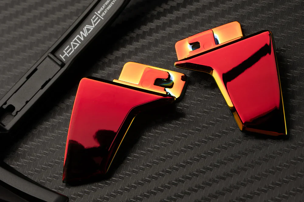 PERFORMANCE LAZER FACE SUNGLASSES: Red/Orange - Image 5