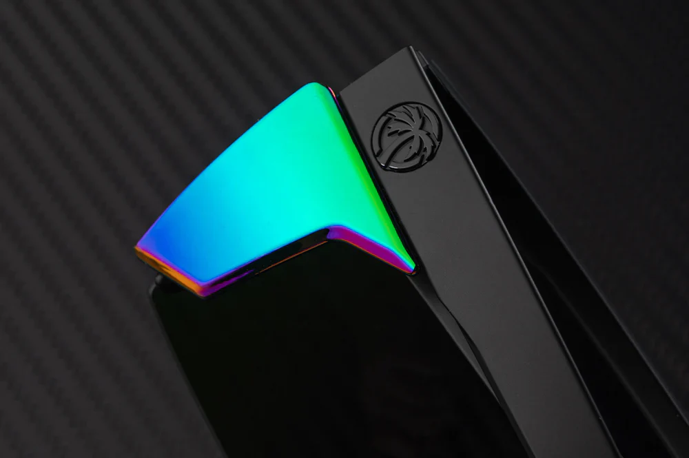 PERFORMANCE LAZER FACE SUNGLASSES: Silver - Image 8