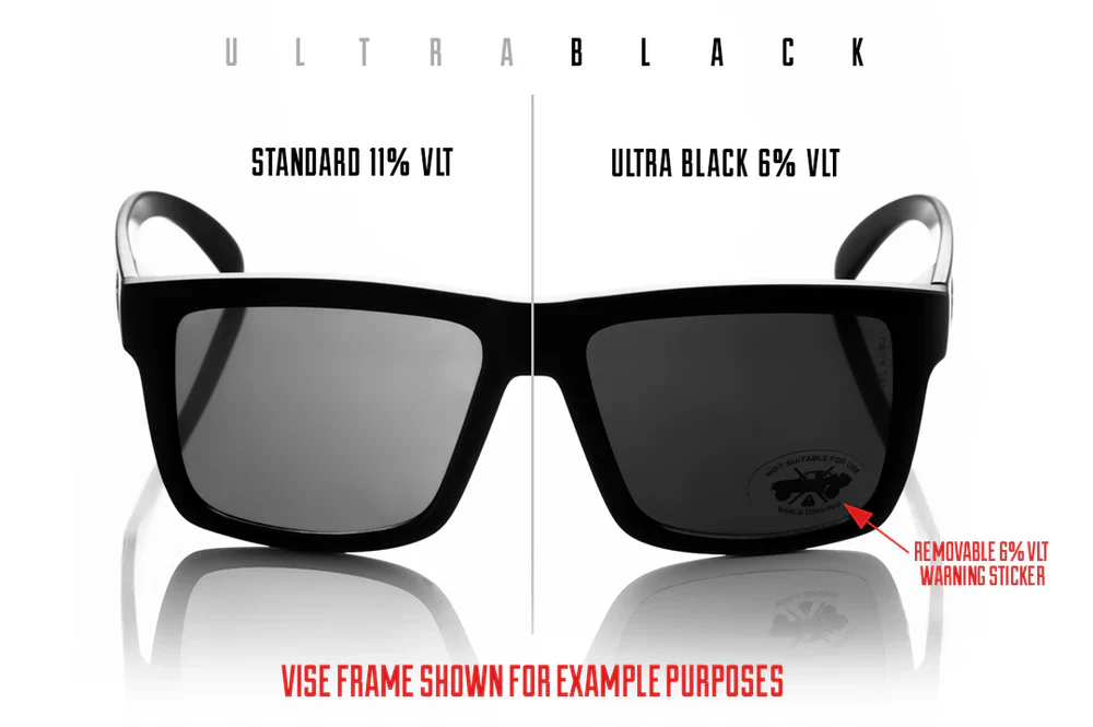 PERFORMANCE QUATRO SUNGLASSES: Ultra Black - Image 3