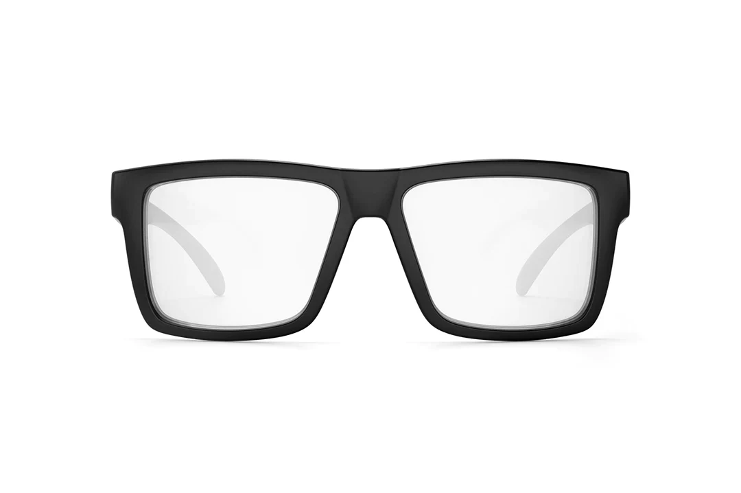 VISE Z87 SUNGLASSES: Black x Clear - Image 3