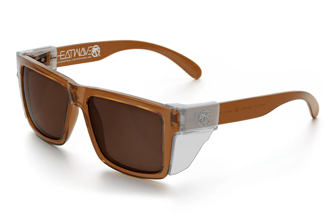 VISE Z87 SUNGLASSES: Saddle - Image 5